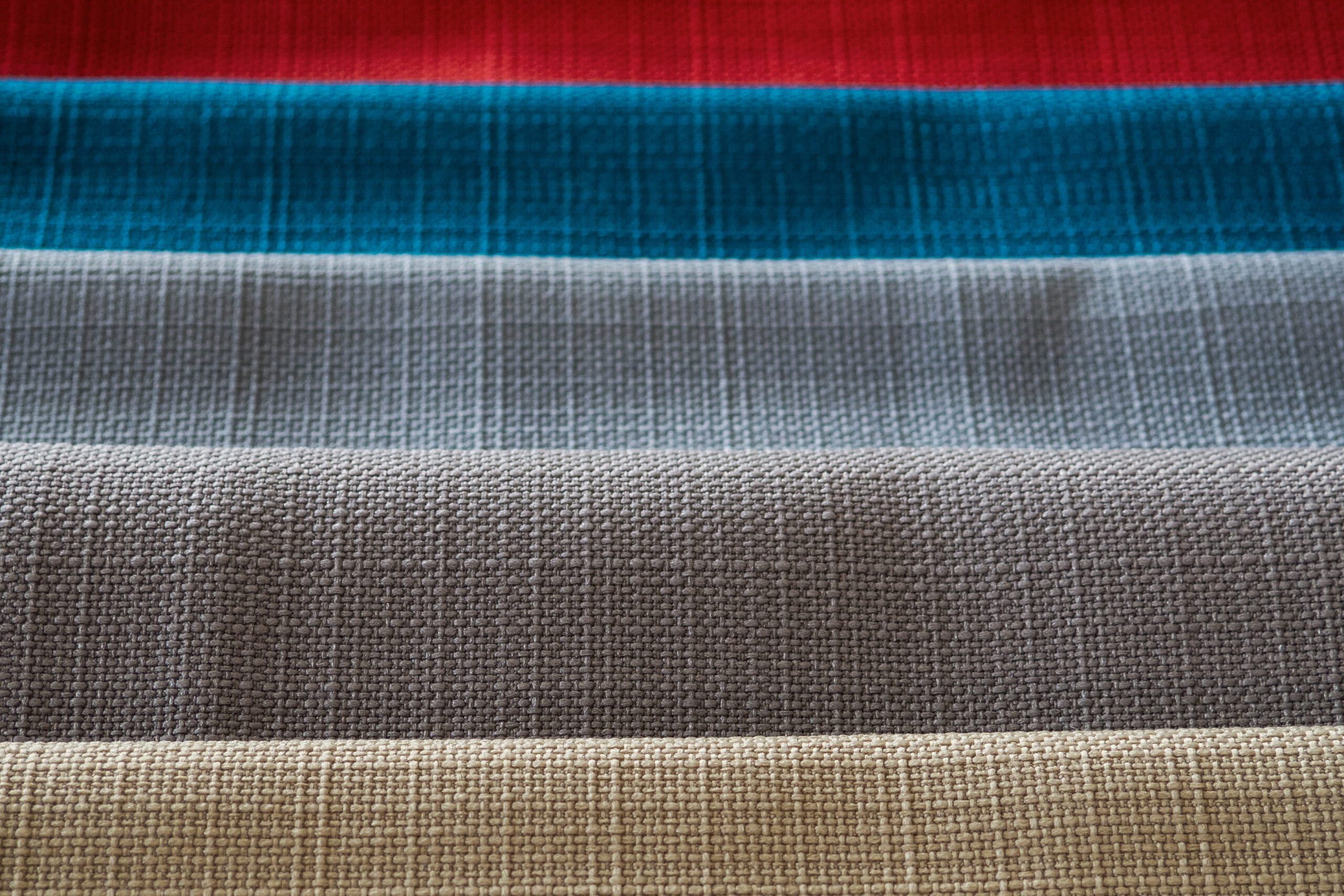 several swatches of fabric